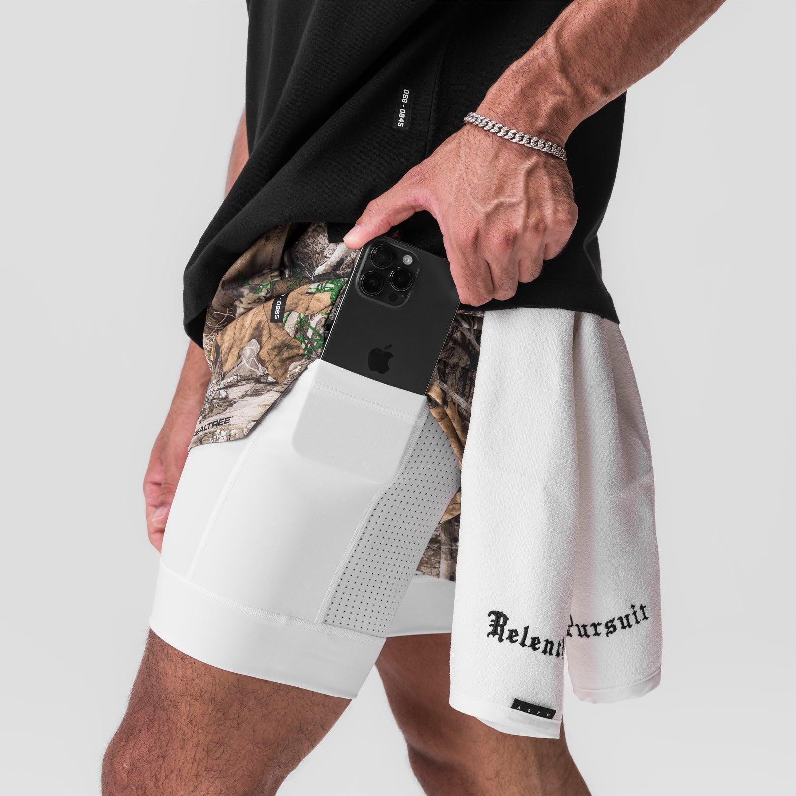 0865. Tetra-Lite® 5" Liner Short - Realtree® Camo / White / White "Wings" Product Image
