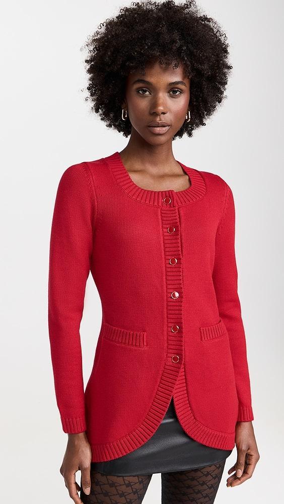POSSE Sabrina Long Sleeve Cardigan | Shopbop Product Image