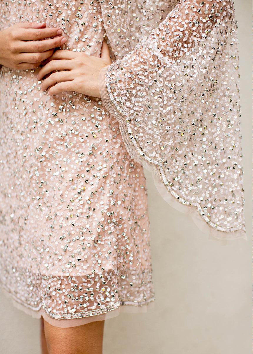 Caterina Dress in Blush Female Product Image
