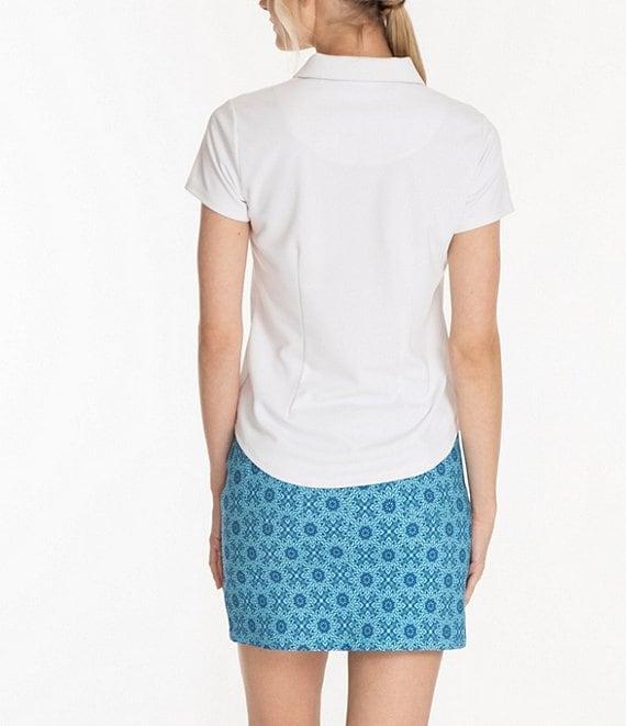 Sport Haley Short Sleeve Quarter Zip Collared Polo Product Image