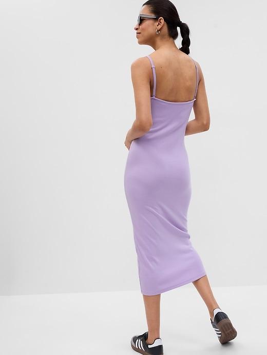 Modern Convertible Strap Midi Dress Product Image