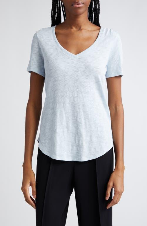 Womens Slub Jersey V-Neck Tee Product Image