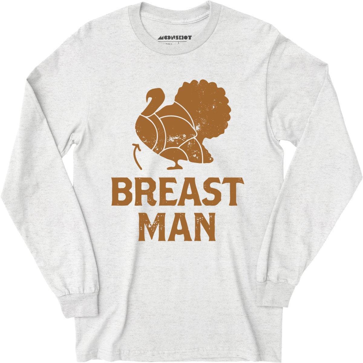 Breast Man - Long Sleeve T-Shirt Male Product Image