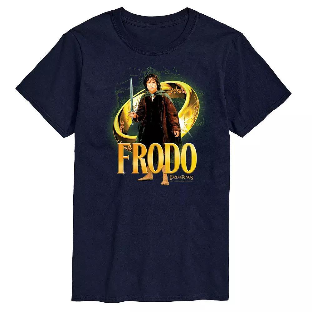 Mens The Lord Of The Rings Frodo Baggins Ring Graphic Tee Product Image