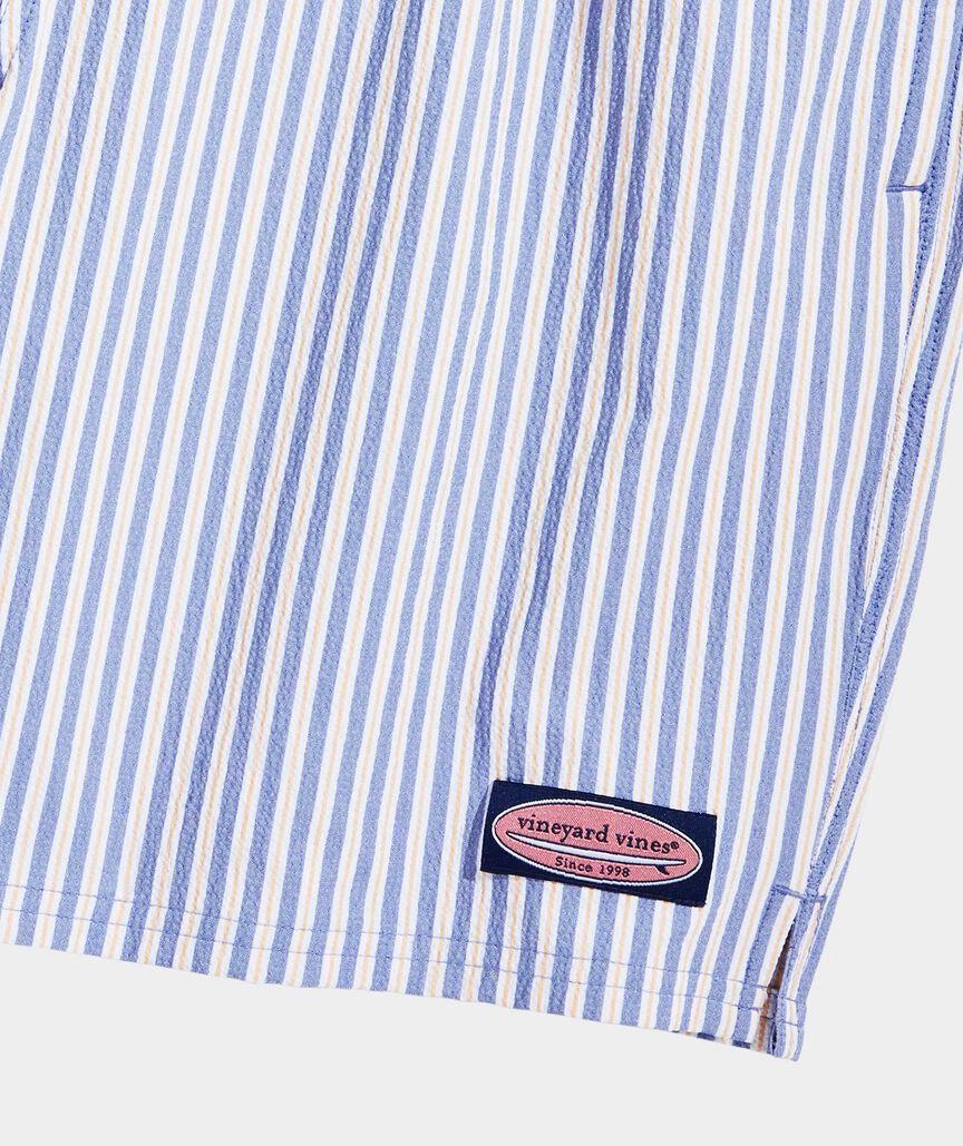7 Inch Seersucker Chappy Swim Trunks Product Image