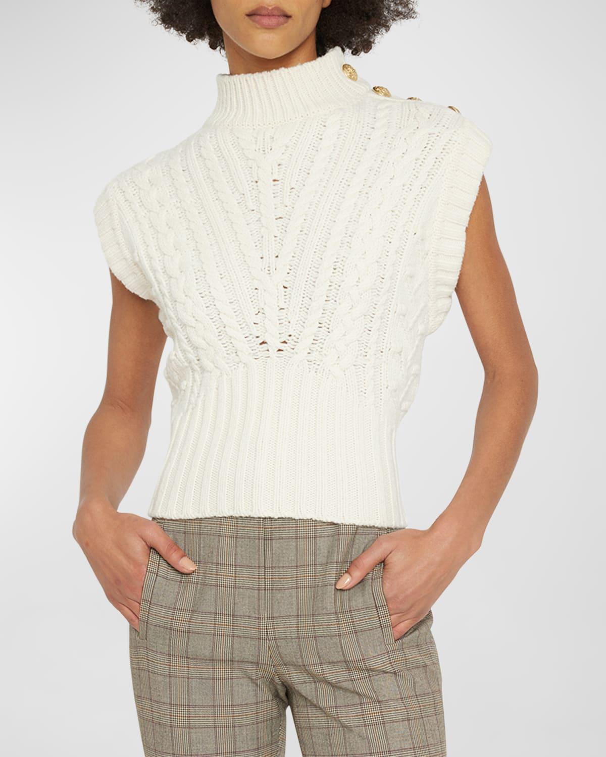Holton Knit Vest Veronica Beard Product Image