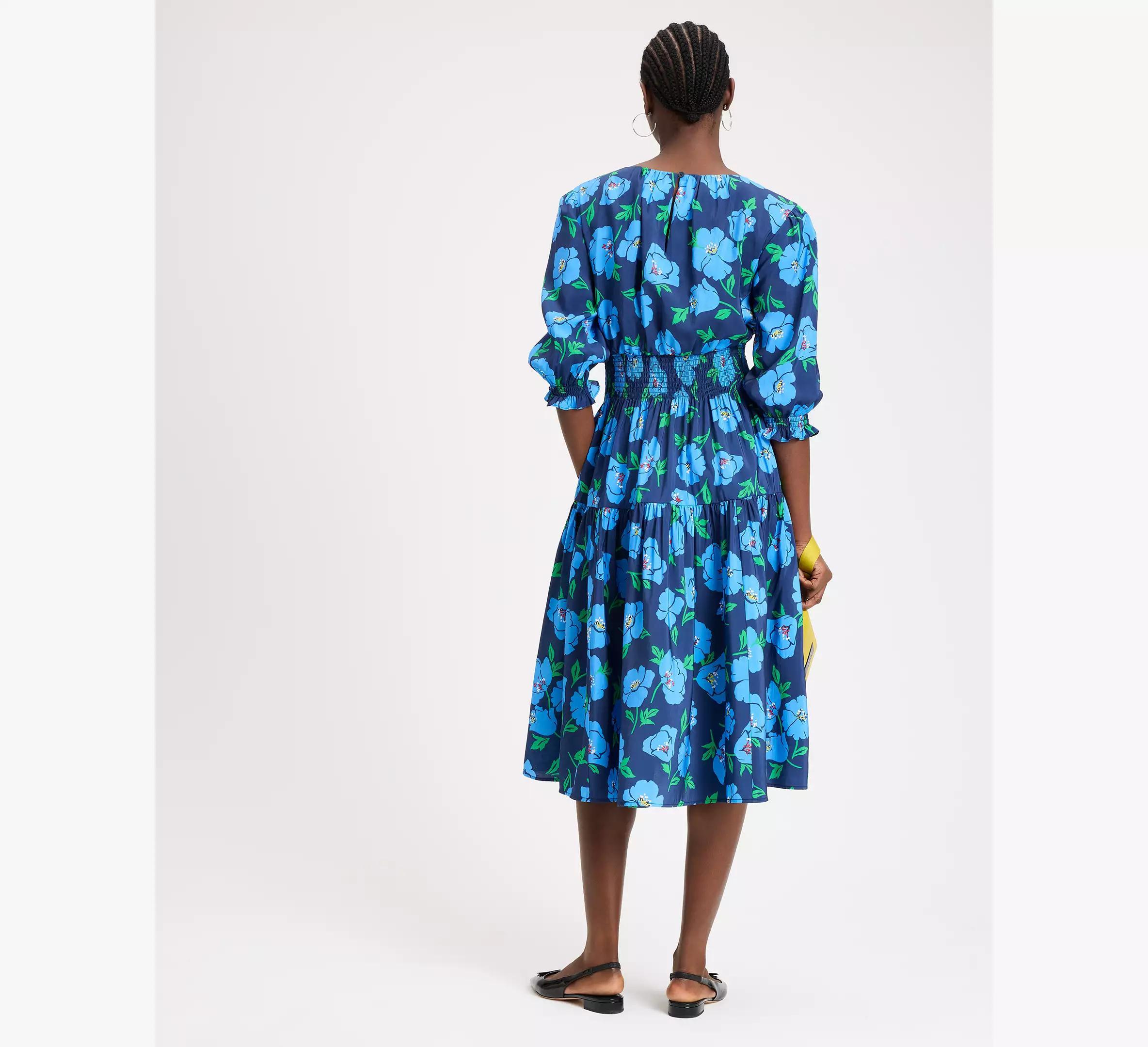 Springtime Blooms Smocked Dress Product Image