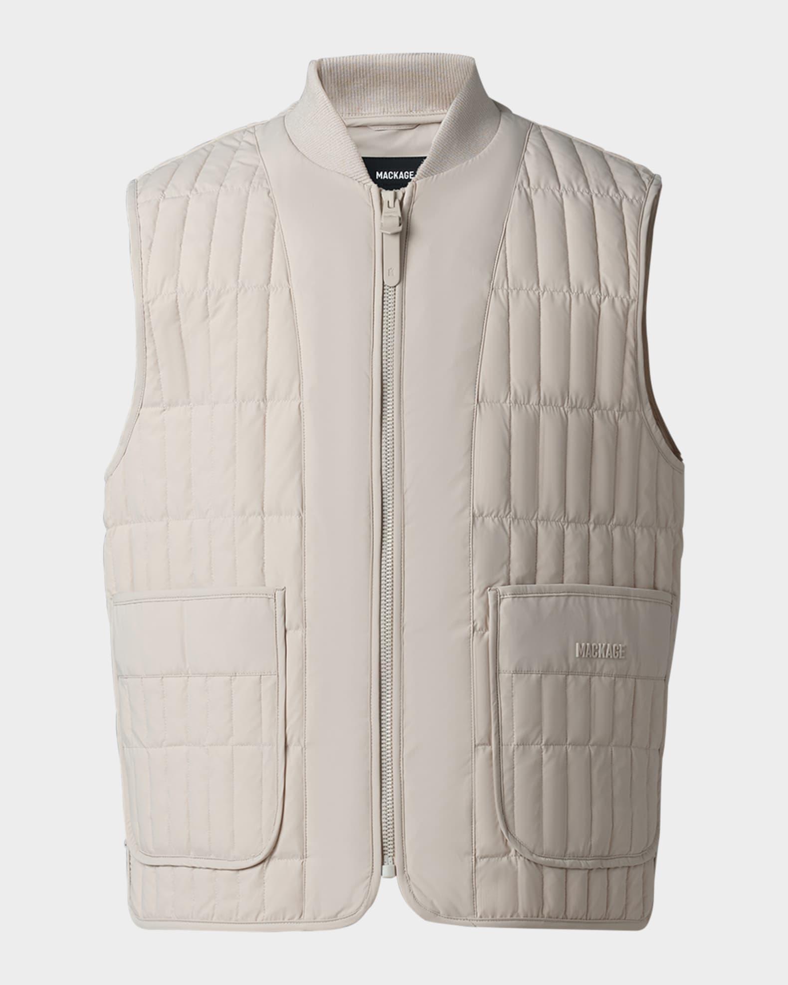 Men's Levi Water-Resistant Quilted Down Vest Product Image