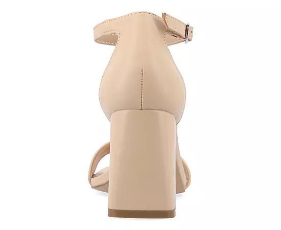 Journee Valenncia Womens SuperNatural Shades Tru Comfort Foam Dress Sandals Product Image