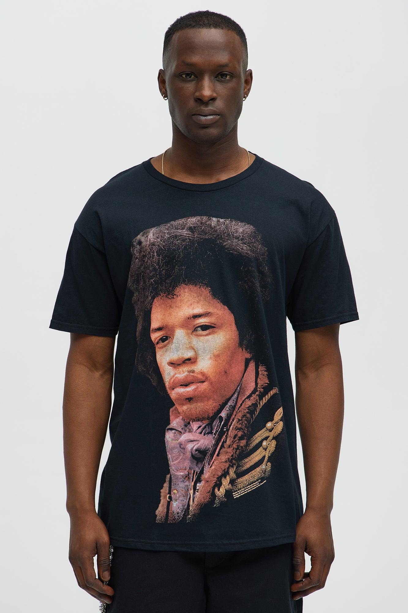 Jimi Hendrix Foxy Lady Short Sleeve Tee - Black Product Image