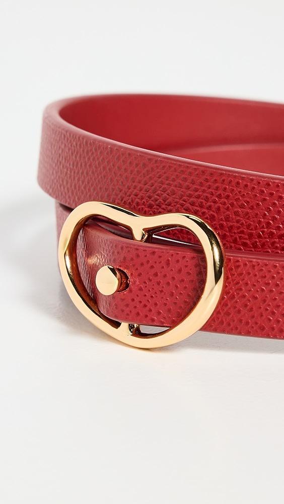Lizzie Fortunato Skinny Georgia Belt In Red | Shopbop Product Image