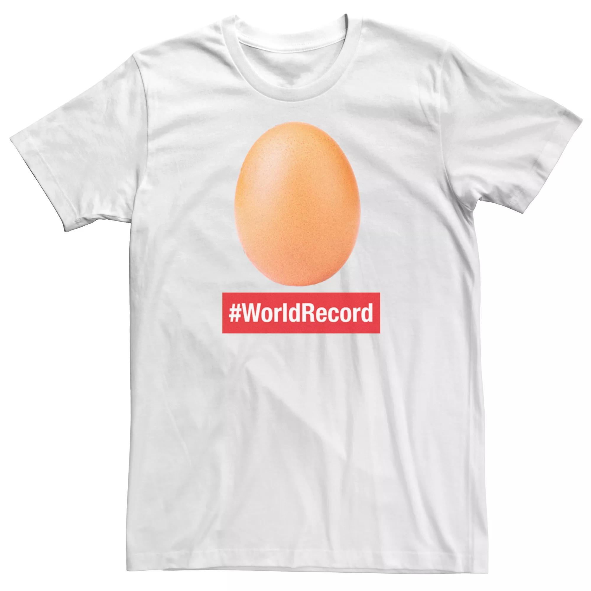 Men's Celebrity King Egg Tee, Size: Large, World Record White Product Image
