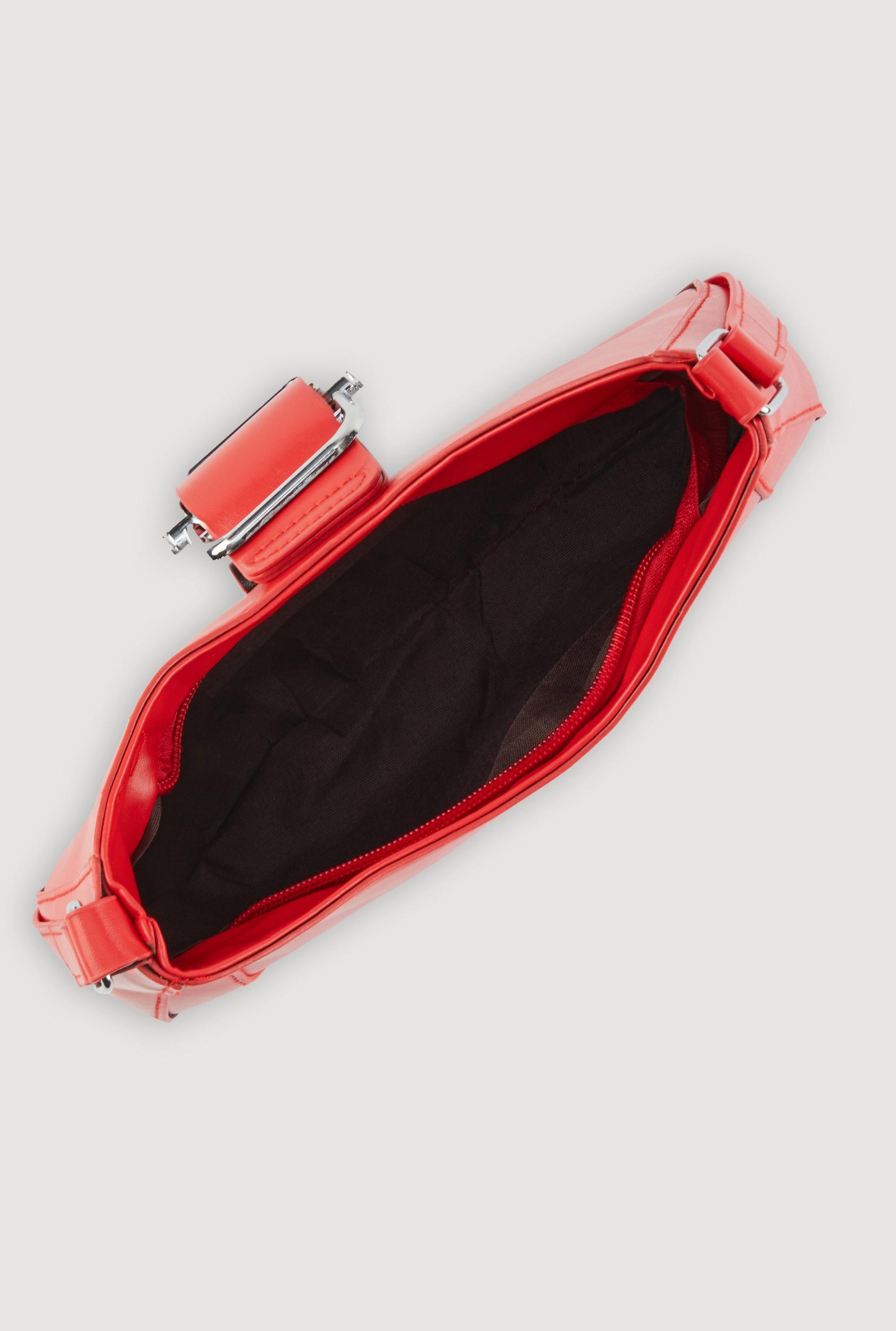 Buckle Detail Shoulder Bag Unisex Product Image