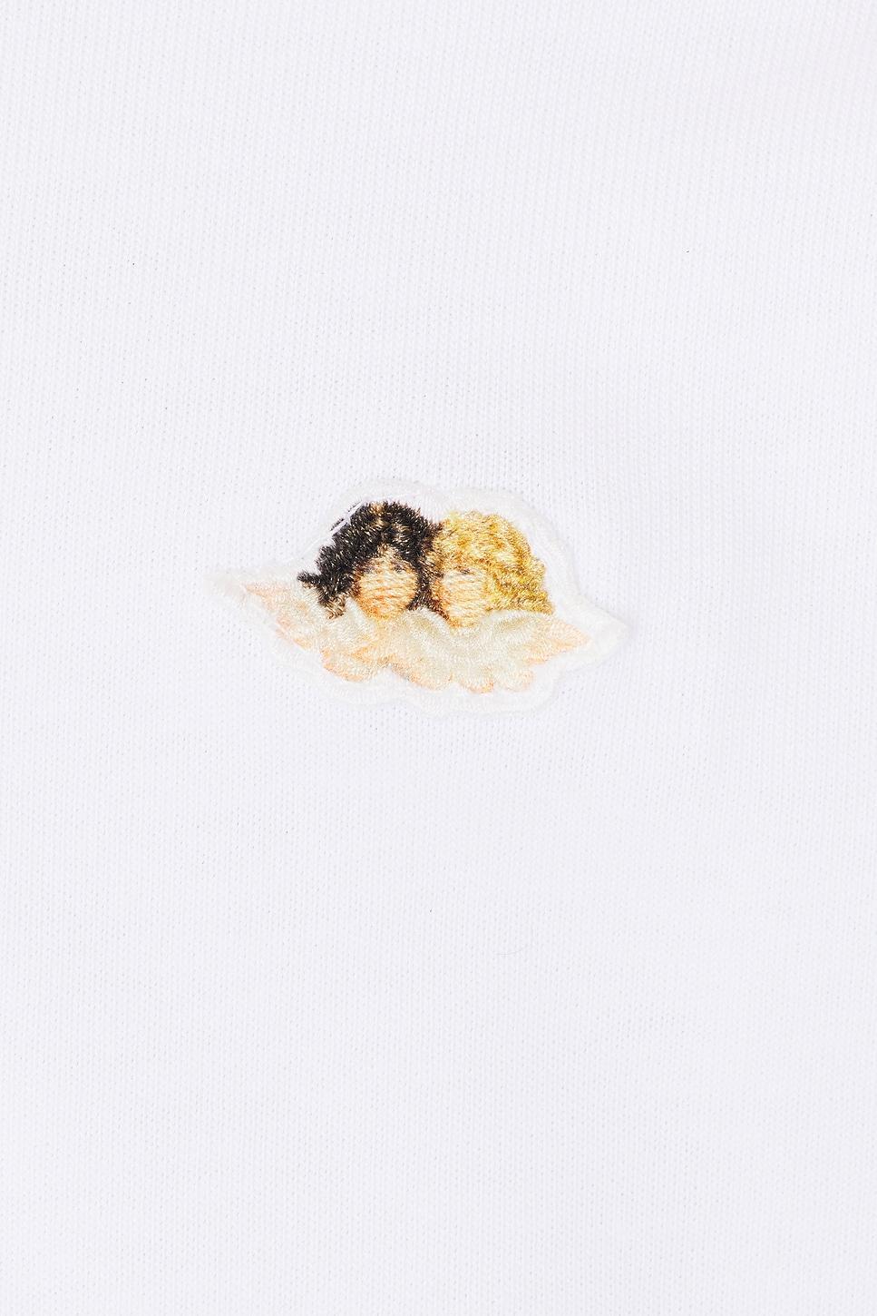Angel Patch Cropped Padded T-shirt FIORUCCI Product Image