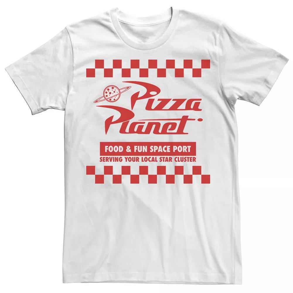 Disney / Pixar's Toy Story Men's Pizza Planet Logo Tee, Size: Small, White Product Image