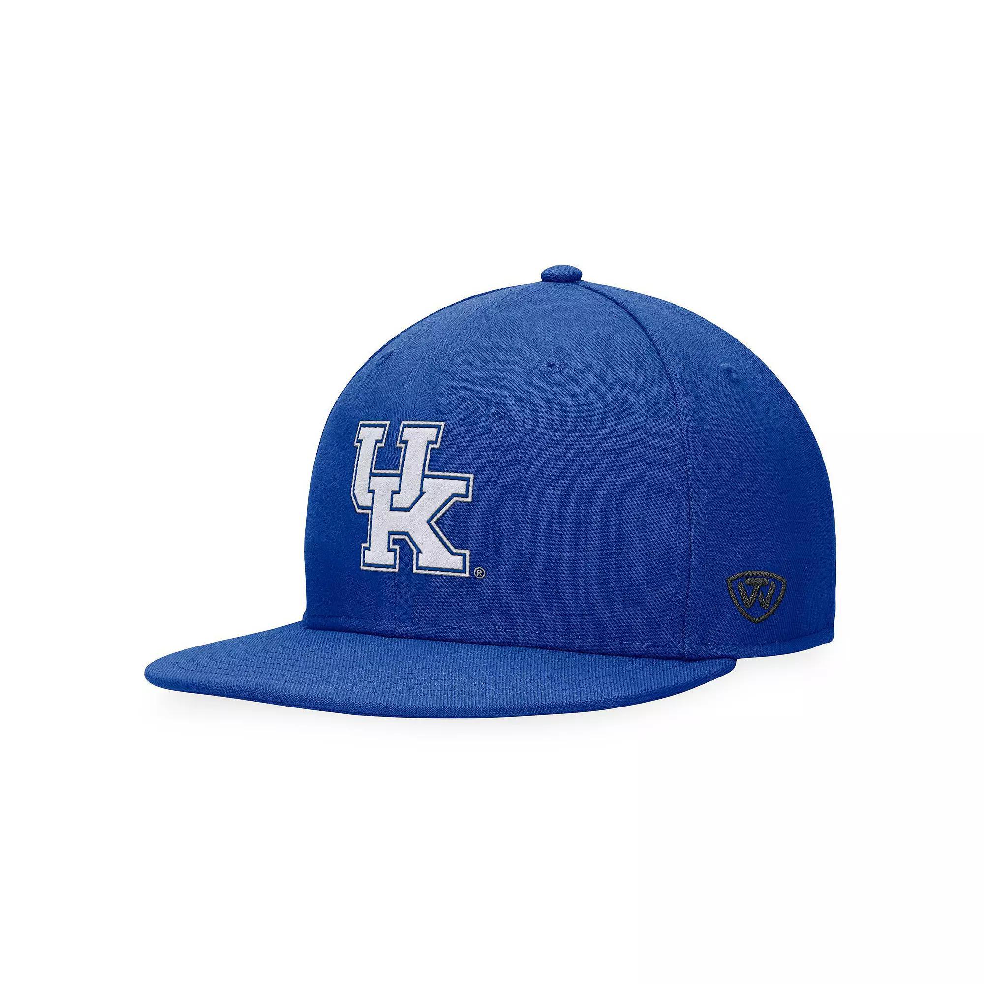Men's Top of the World Royal Kentucky Wildcats Fitted Hat, Size: 7 1/2, Blue Product Image