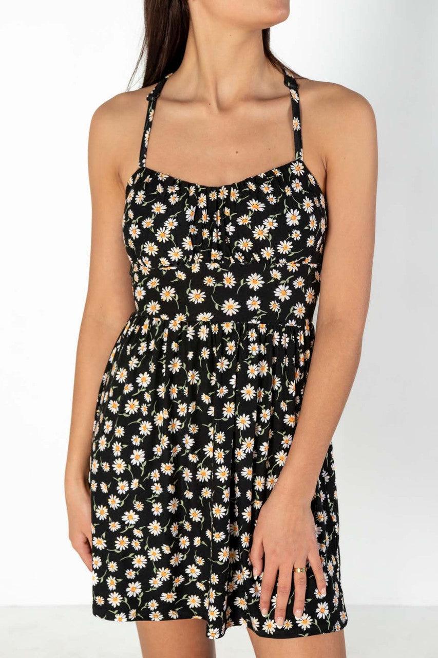 Daisy Crochet Back Dress Product Image