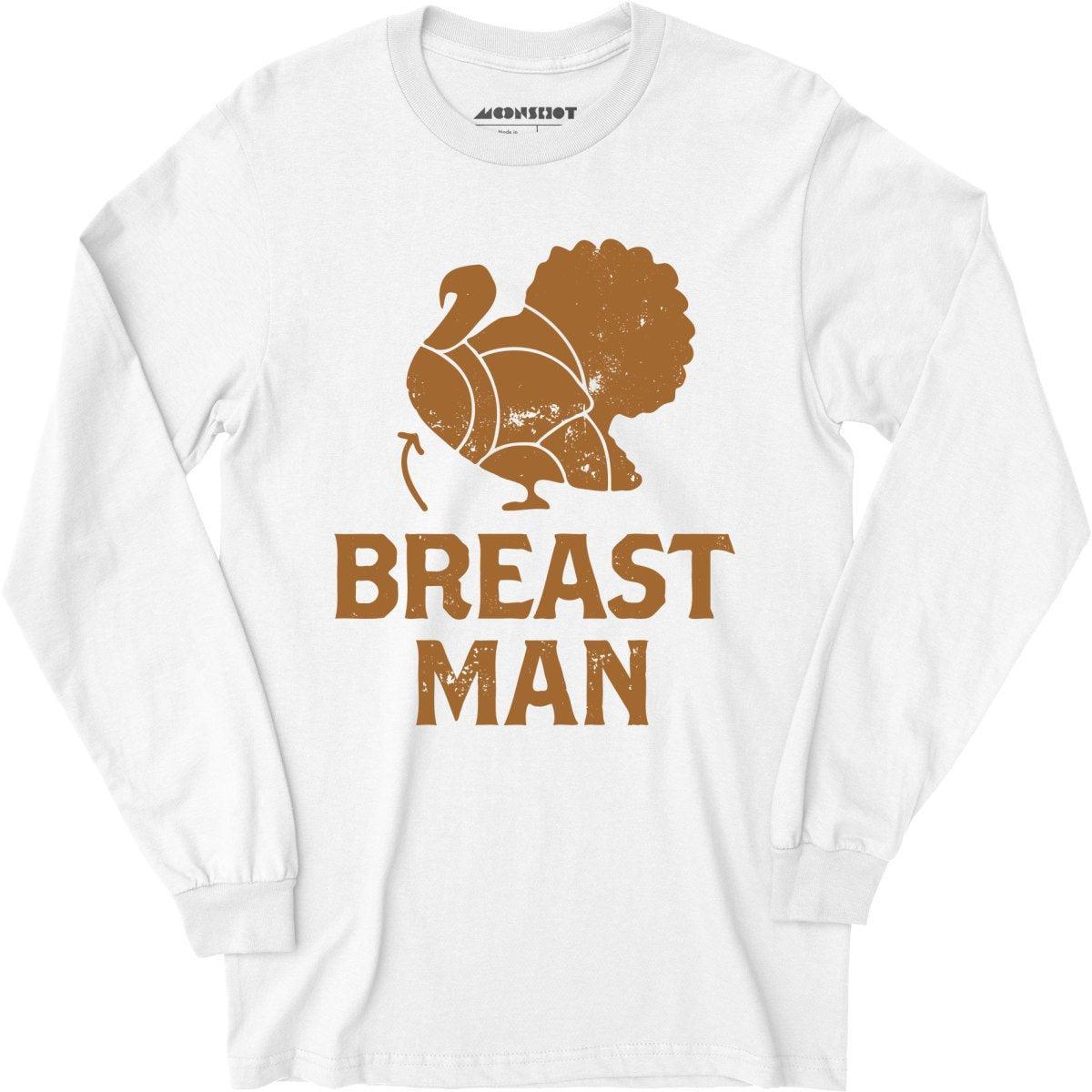 Breast Man - Long Sleeve T-Shirt Male Product Image