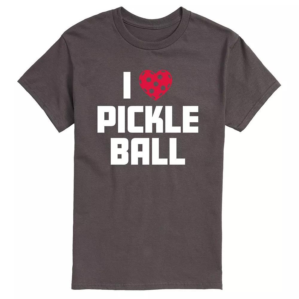 Mens I Love Pickleball Tee Product Image