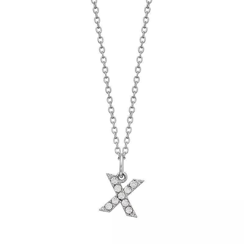 Brilliance Initial Pendant Necklace, Womens Q Product Image