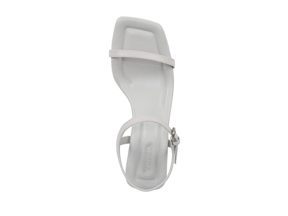 Womens Coco Horchata Leather Kitten-Heel Sandals Product Image