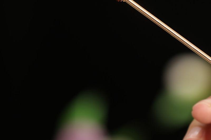 Money Bag Faux Gemstone Faux Pearl Alloy Hair Stick (Various Designs) Product Image