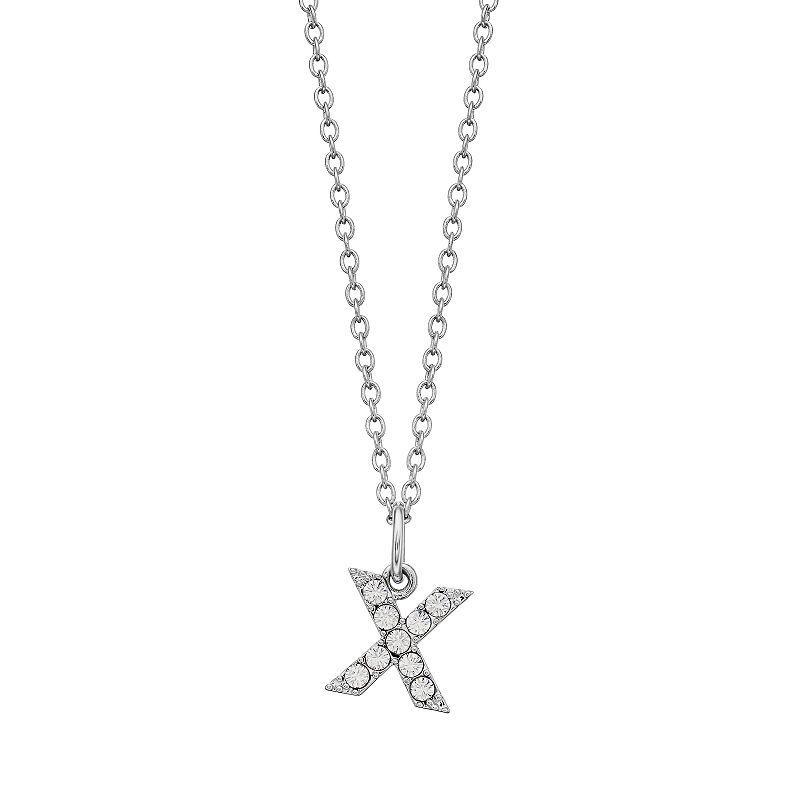 Brilliance Initial Pendant Necklace, Womens Q Product Image