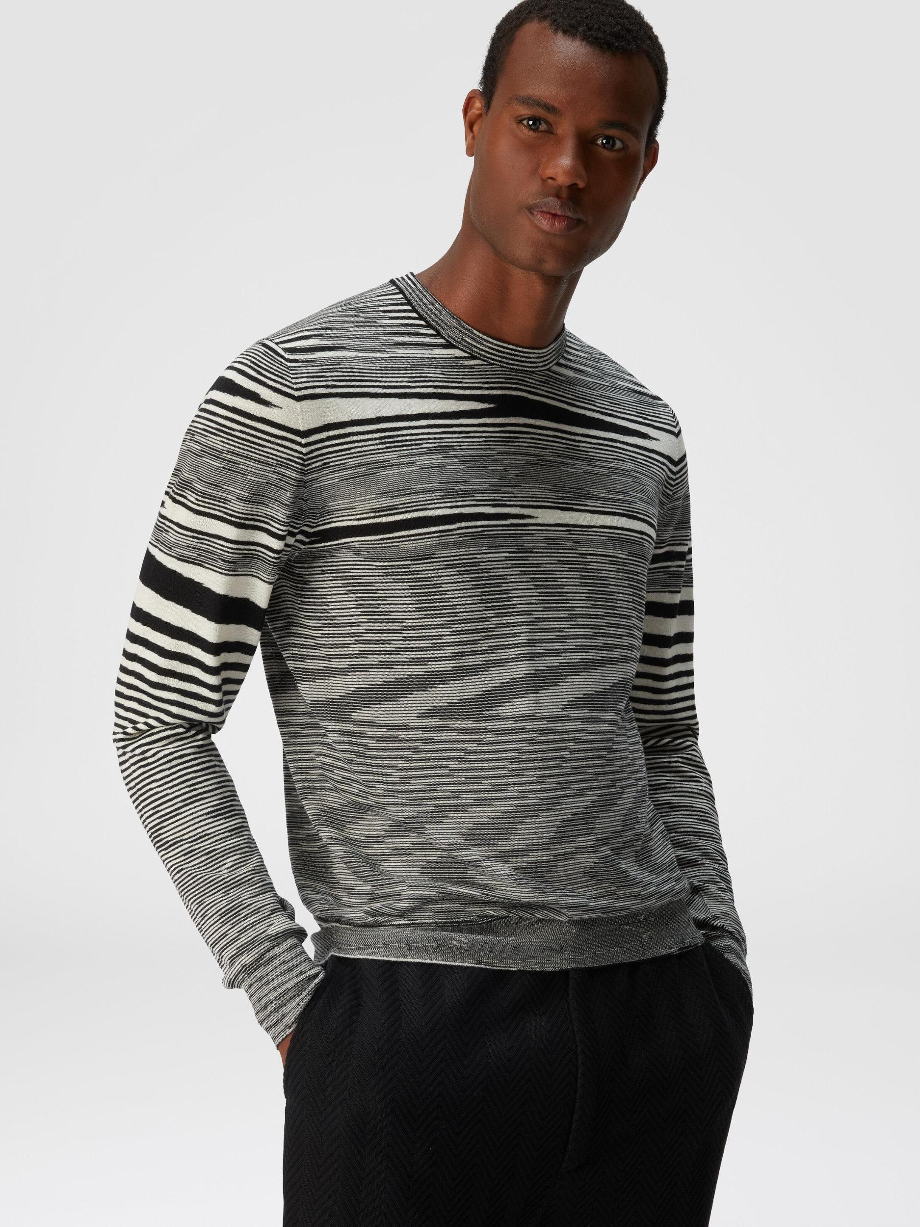 Slub crew-neck pullover Product Image