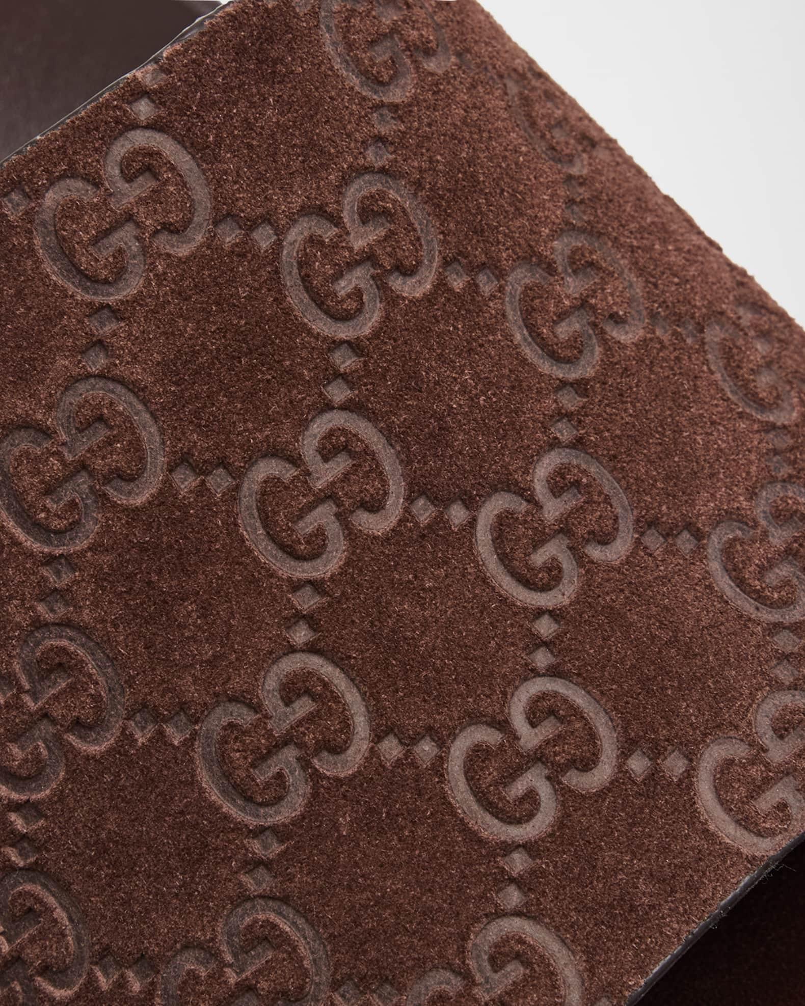 Men's Rhein GG Suede Side Sandals Product Image