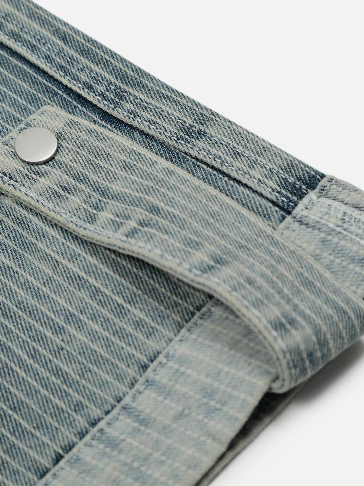 Aelfric Eden Stripe Multi Pocket Loose Jeans Product Image