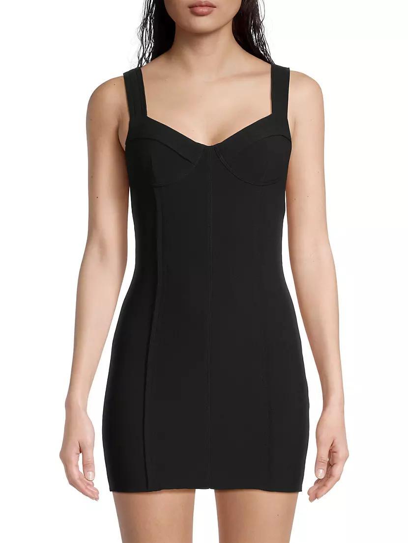 Sybil Panelled Bustier Minidress Product Image