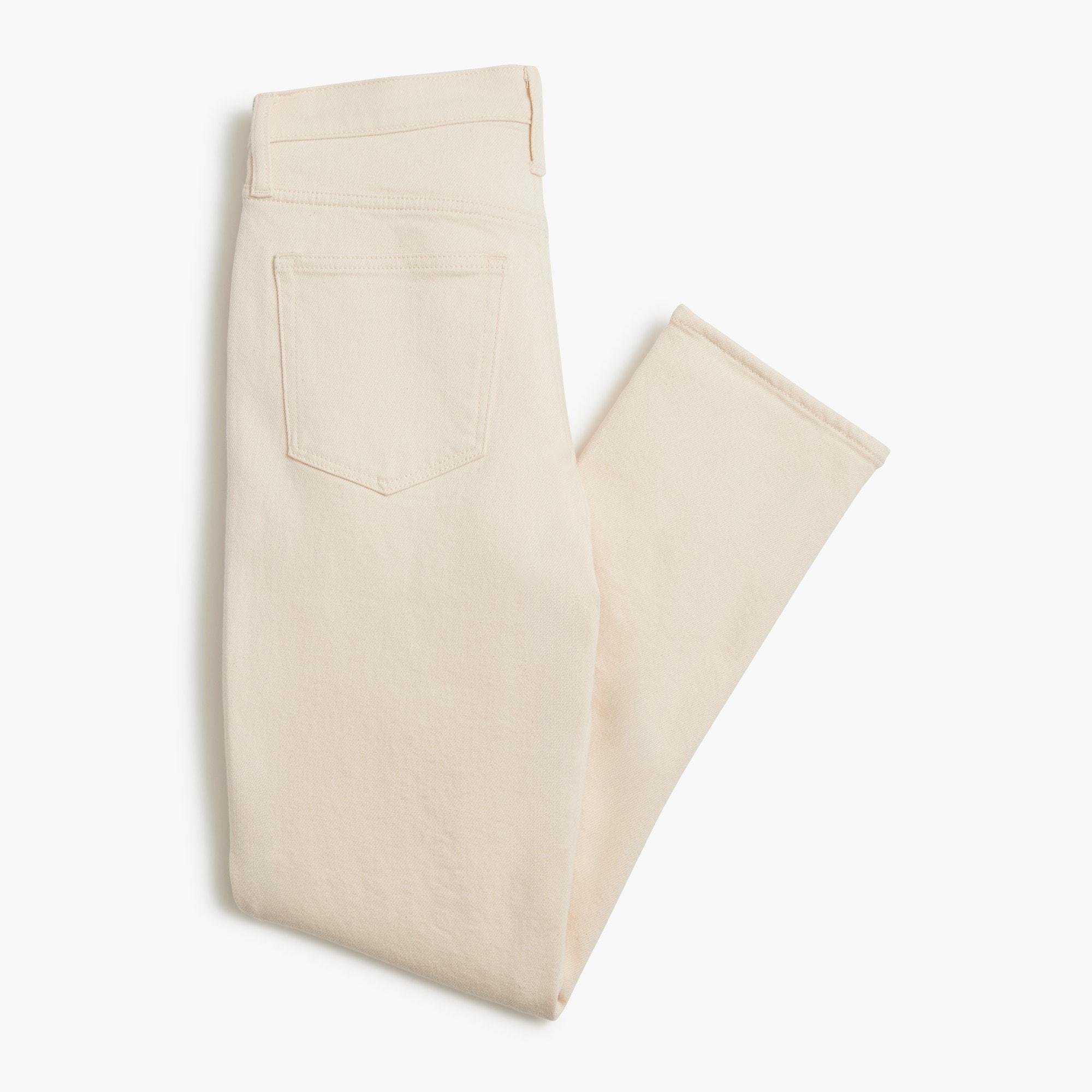 Essential straight ecru jean in all-day stretch Product Image