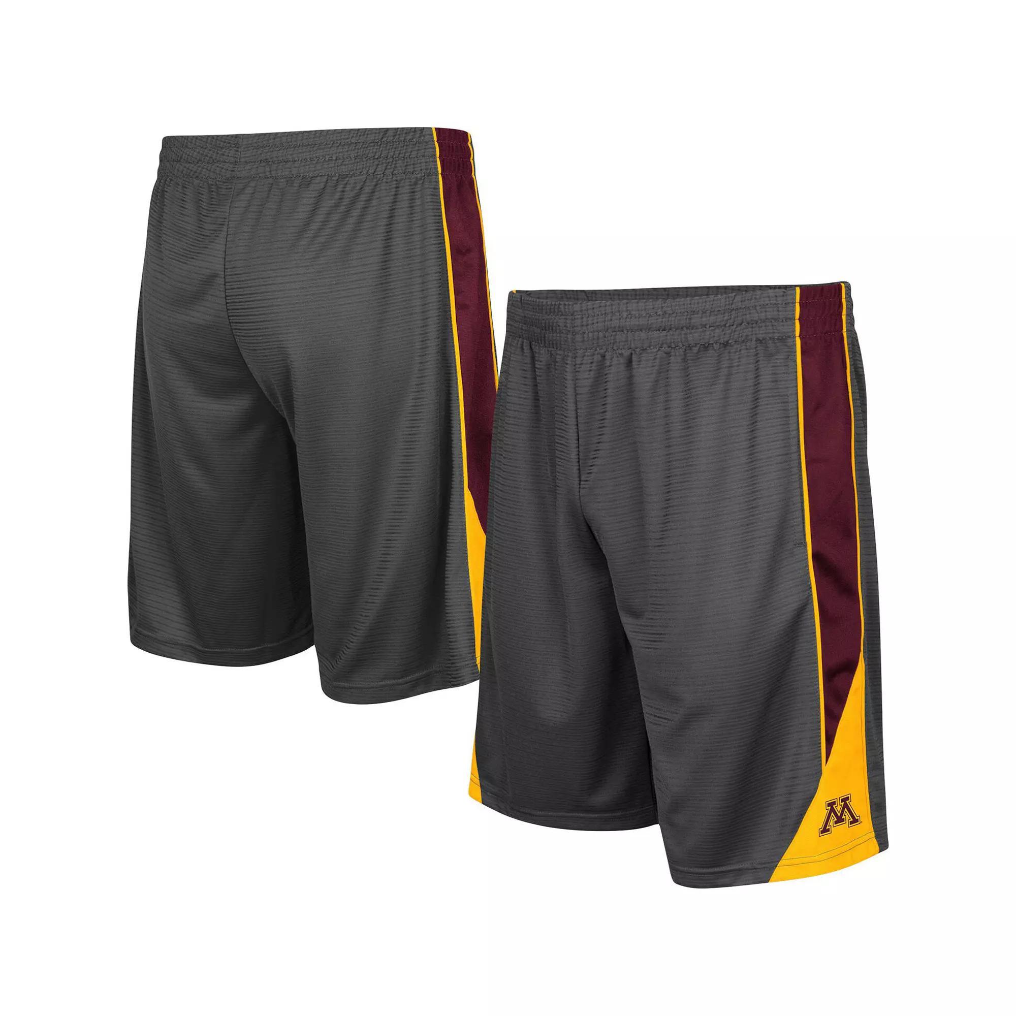 Men's Colosseum Charcoal Minnesota Golden Gophers Turnover Shorts, Size: Medium Product Image