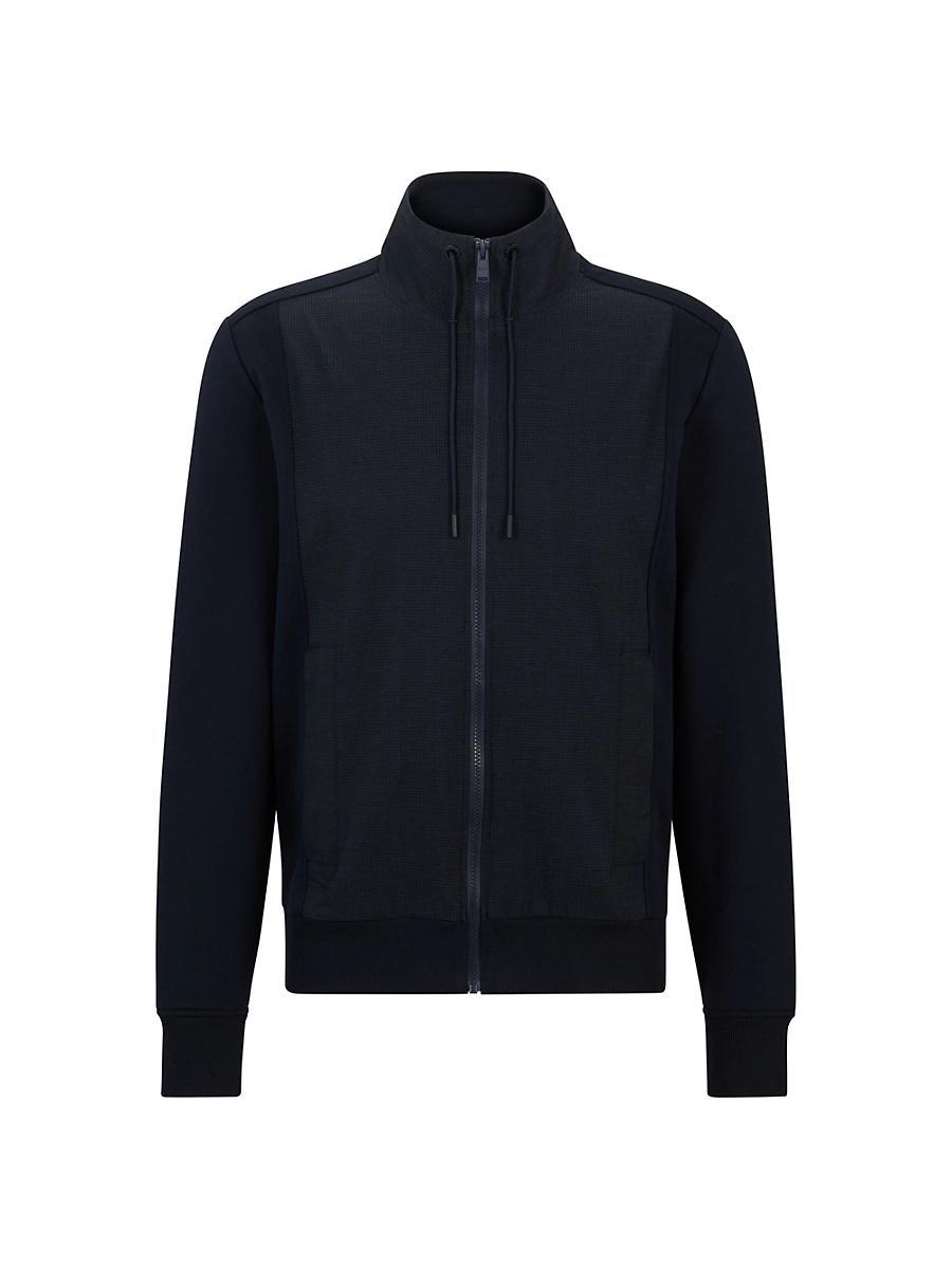 Mens Packable Zip-Up Sweatshirt Product Image