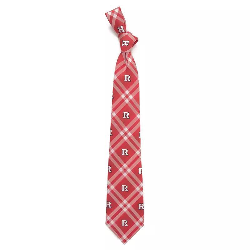 Men's Wisconsin Badgers Gingham Tie, Team Product Image