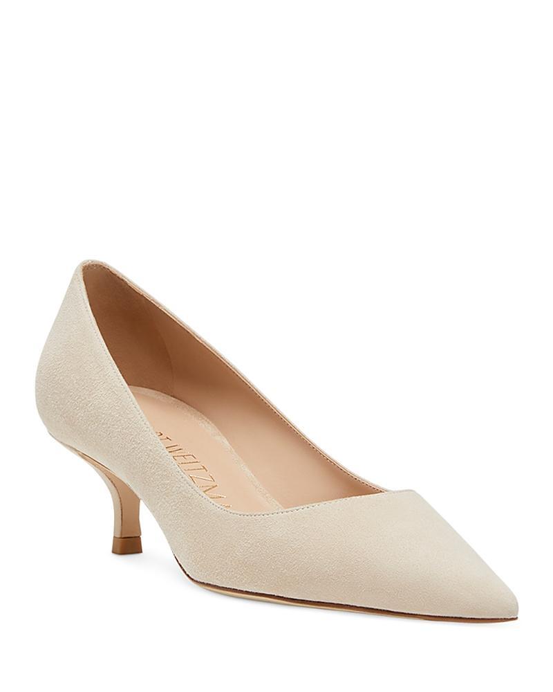 Stuart Patent Kitten-Heel Pumps Product Image