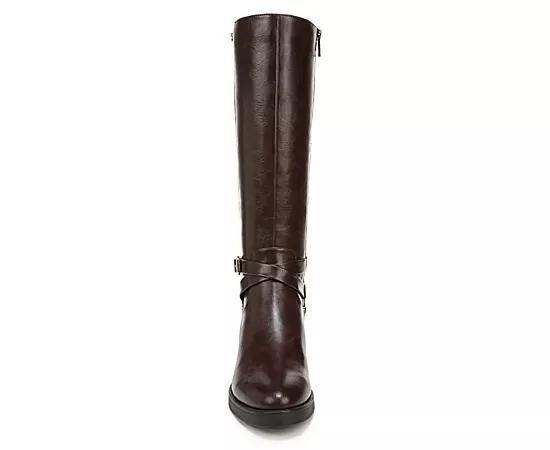 LifeStride Brittany Women's Tall Riding Boots in Regular and Wide Calf, Size: 10 Wide, Brown Product Image