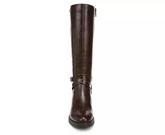 LifeStride Brittany Women's Tall Riding Boots in Regular and Wide Calf, Size: 10 Wide, Brown Product Image