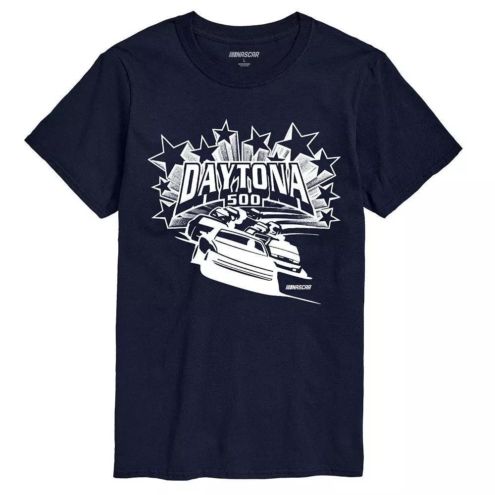 Mens NASCAR Daytona 500 Graphic Tee Blue Product Image