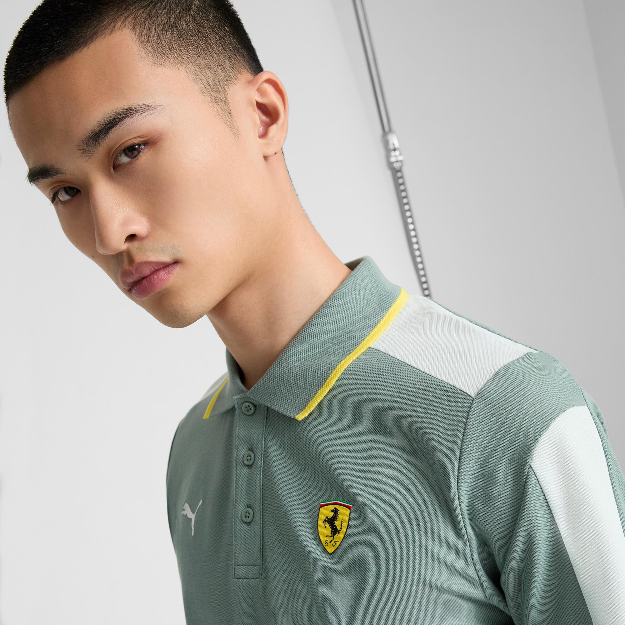 PUMA Scuderia Ferrari Race MT7 Men's Polo Shirt Product Image
