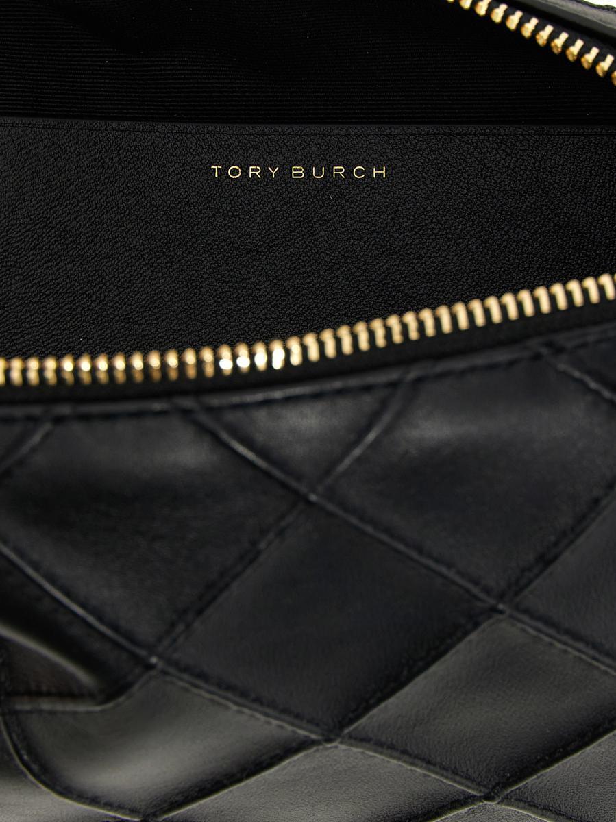 TORY BURCH Fleming Small Crossbody Bag Crossbody Bags Black Product Image
