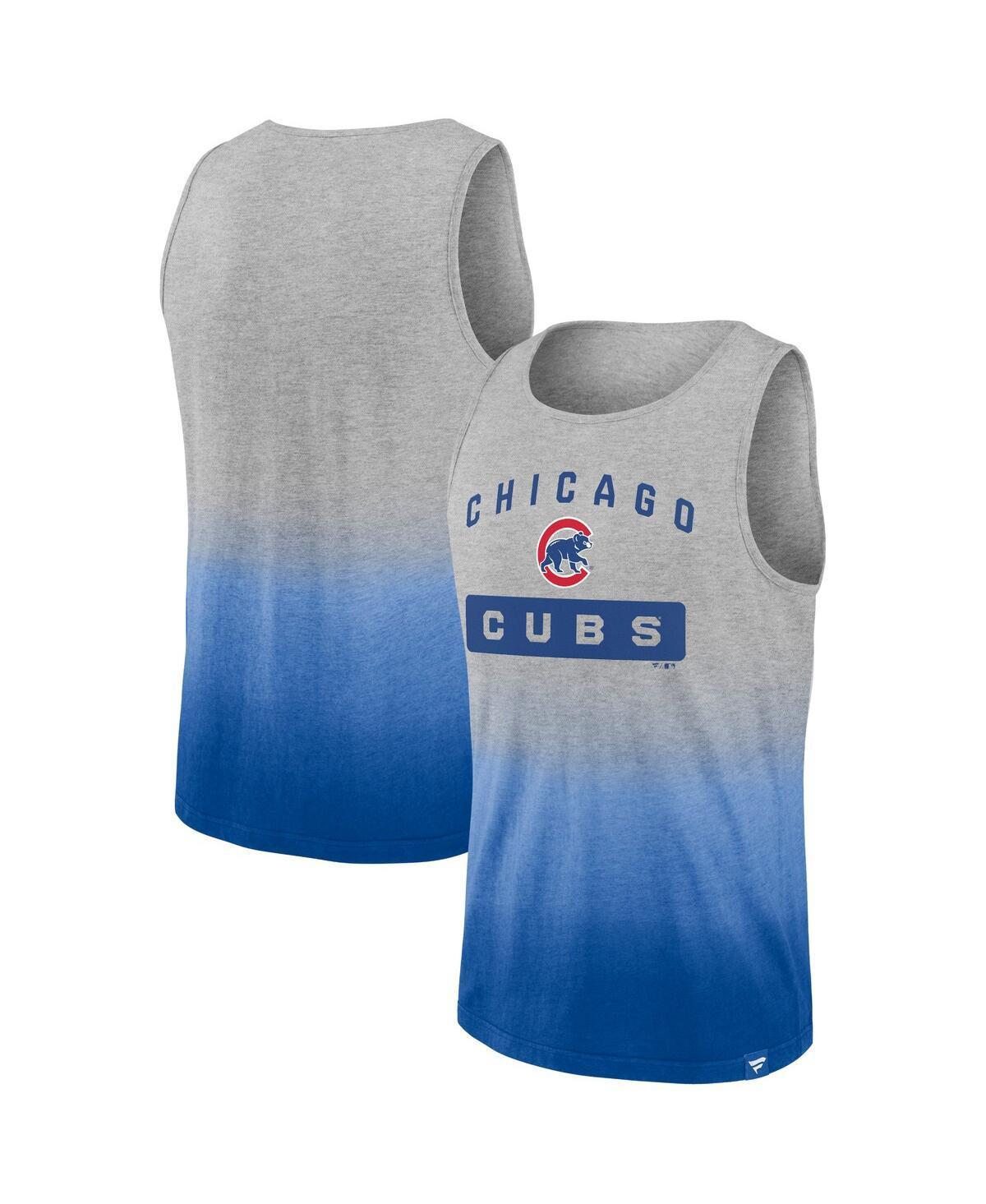 Men's Fanatics Branded Gray/Royal Chicago Cubs Our Year Tank Top, Size: Small, Grey Product Image