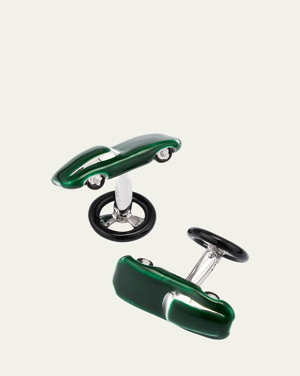 Jan Leslie Vintage Sports Car Cufflinks Product Image