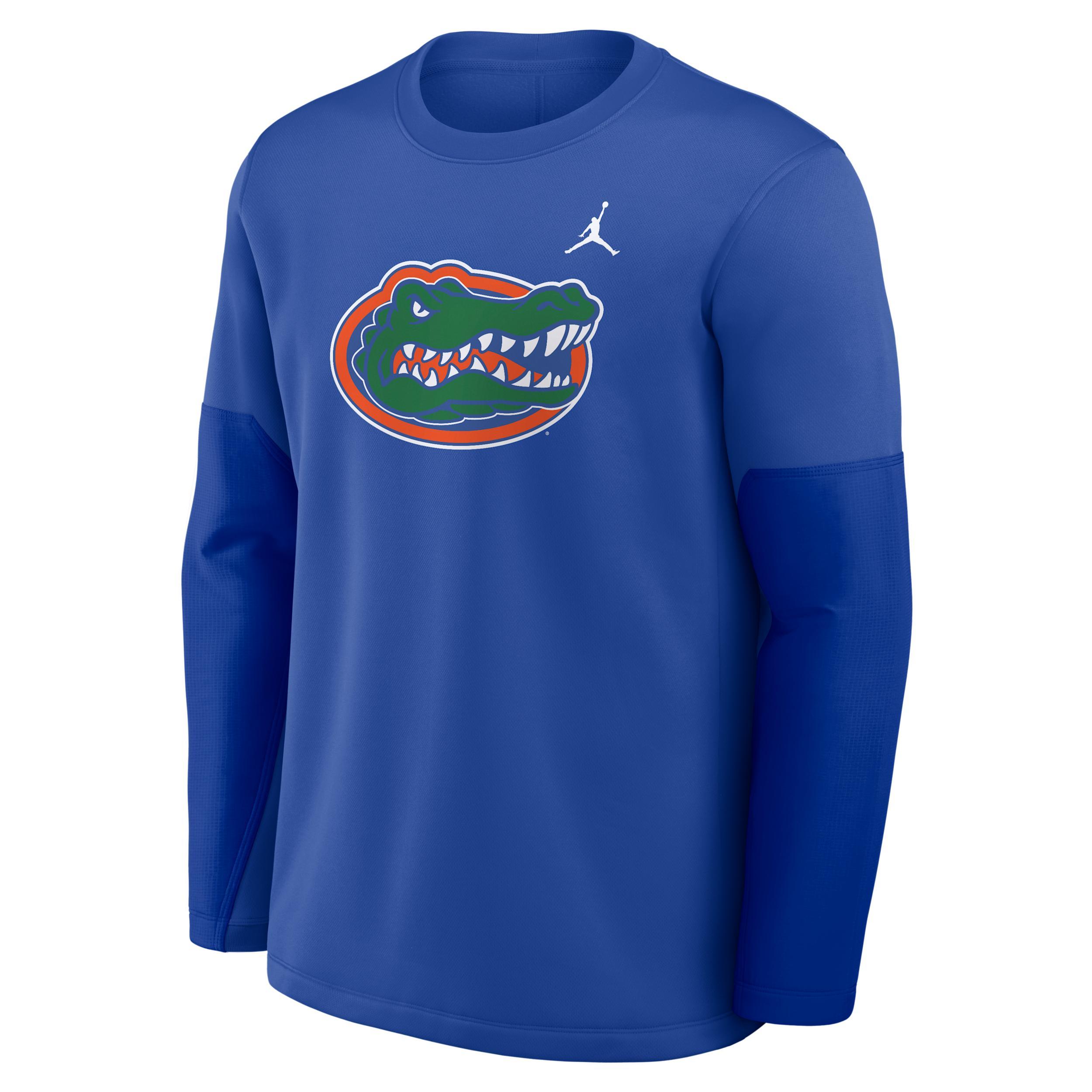 Florida Sideline Coach Men's Jordan Brand Therma-FIT College Long-Sleeve T-Shirt Product Image