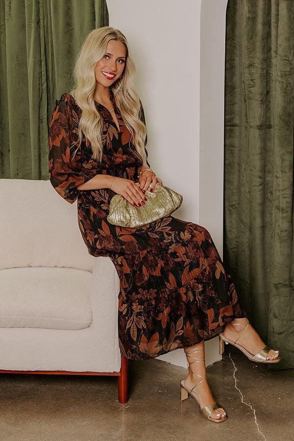 Autumn Encounters Floral Midi Product Image