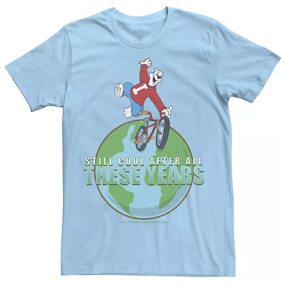 Men's ICEE Bear Rid Still Cool After All These Years Tee, Size: XXL, Light Blue Product Image