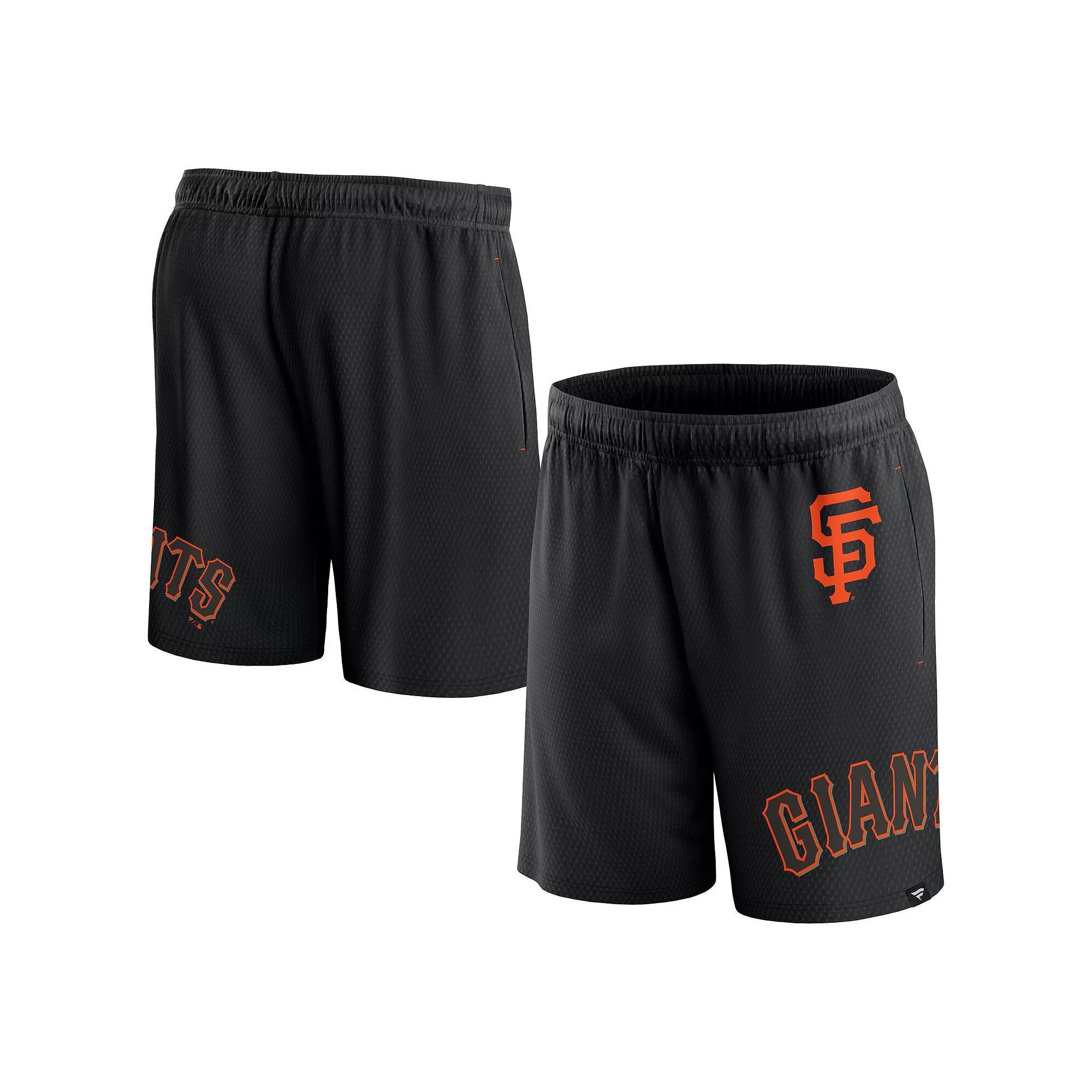 Men's Fanatics Branded Black Toronto Raptors Free Throw Mesh Shorts, Size: Large, Rpt Black Product Image