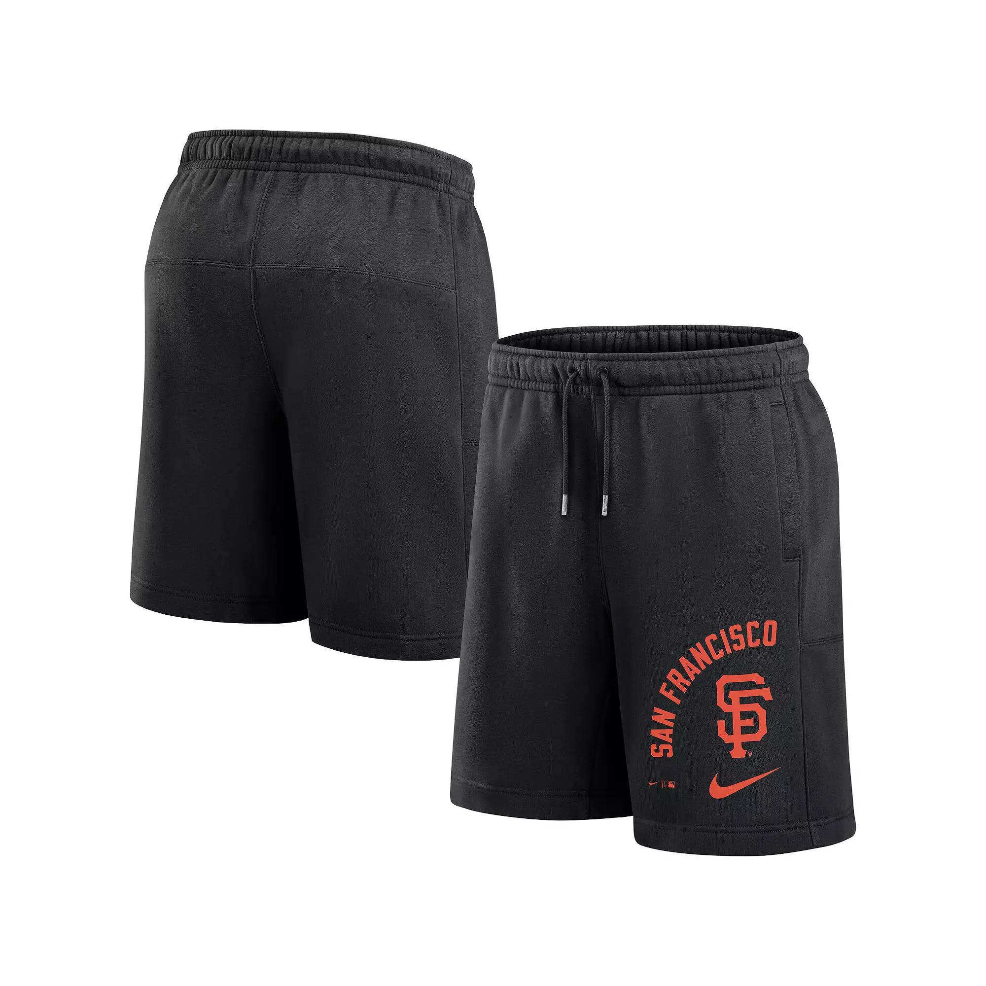 Men's Nike Black New York Mets Arched Kicker Shorts, Size: XL Product Image