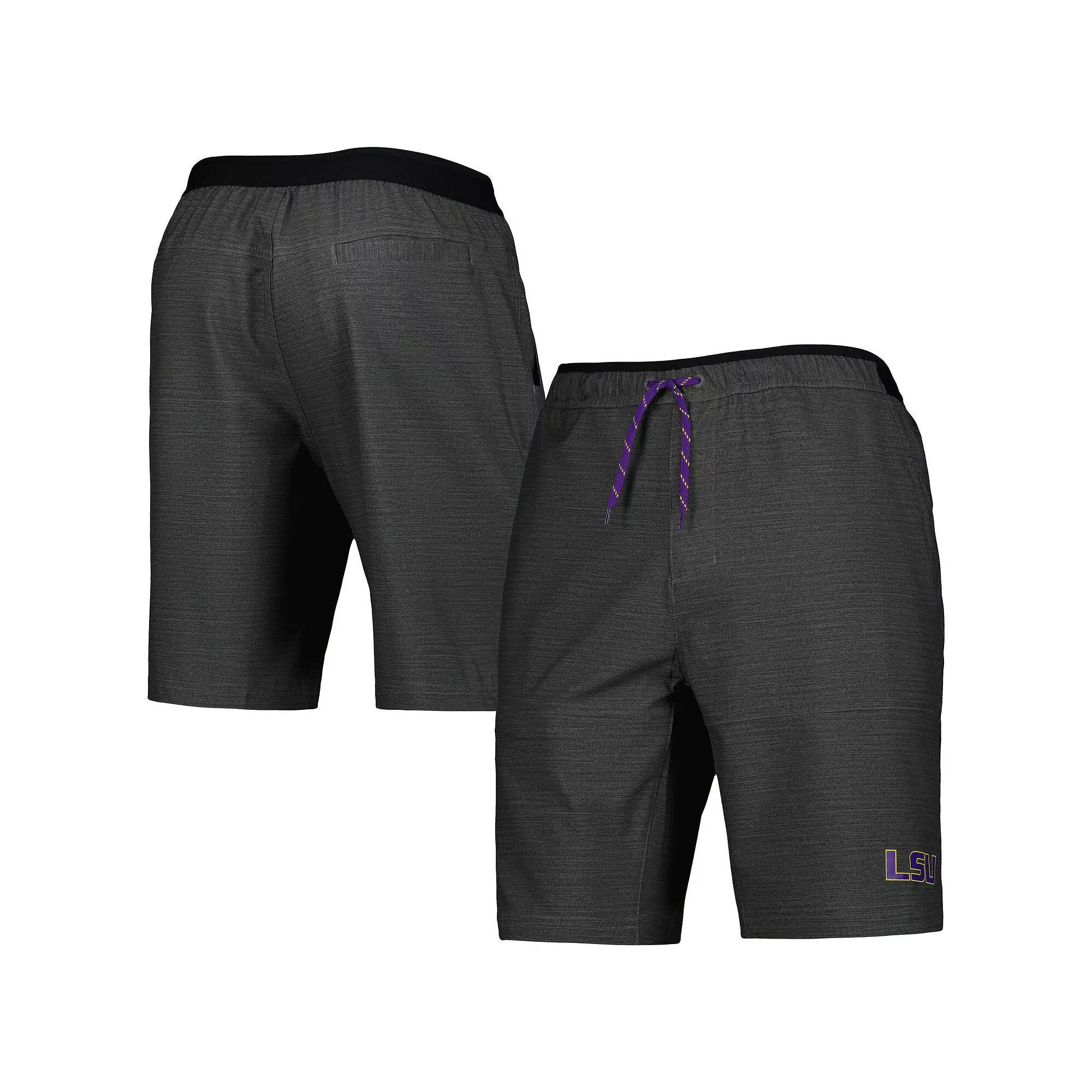 Men's Columbia Gray LSU Tigers Twisted Creek Omni-Shield Shorts, Size: 2XL, Grey Product Image
