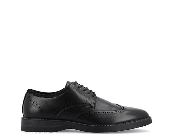 VANCE Ozzy Men's Wingtip Tru Comfort Foam Hybrid Dress Shoes, Size: 10, Red Product Image